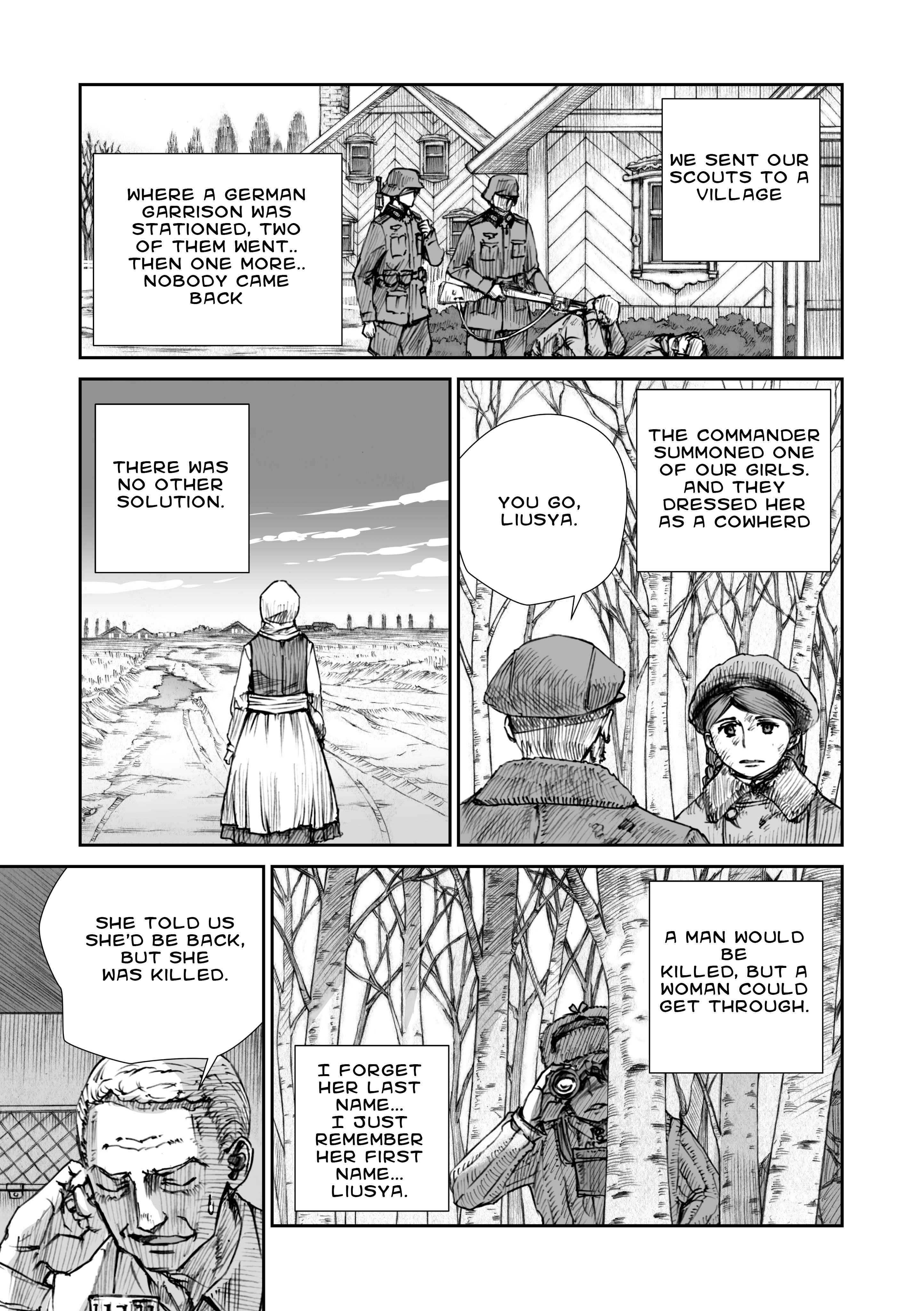 Page 13 Chapter 10 Sensou wa Onna no Kao wo Shiteinai