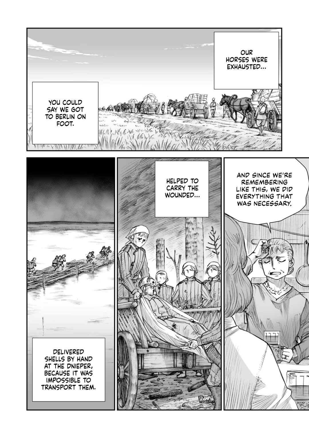 Page 10 Chapter 24 Sensou wa Onna no Kao wo Shiteinai