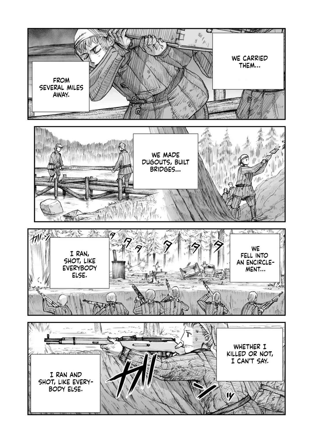 Page 11 Chapter 24 Sensou wa Onna no Kao wo Shiteinai