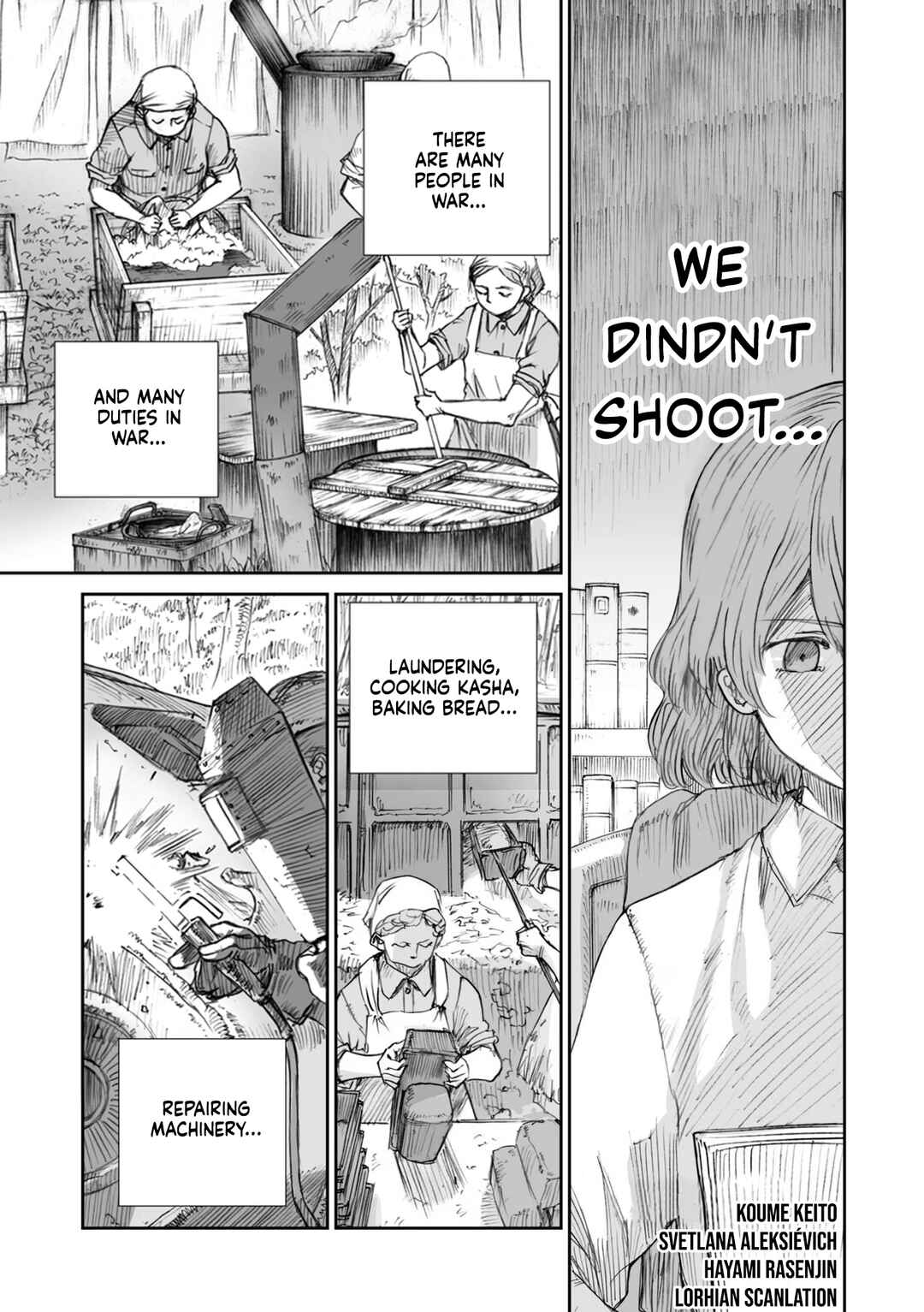 Page 3 Chapter 24 Sensou wa Onna no Kao wo Shiteinai
