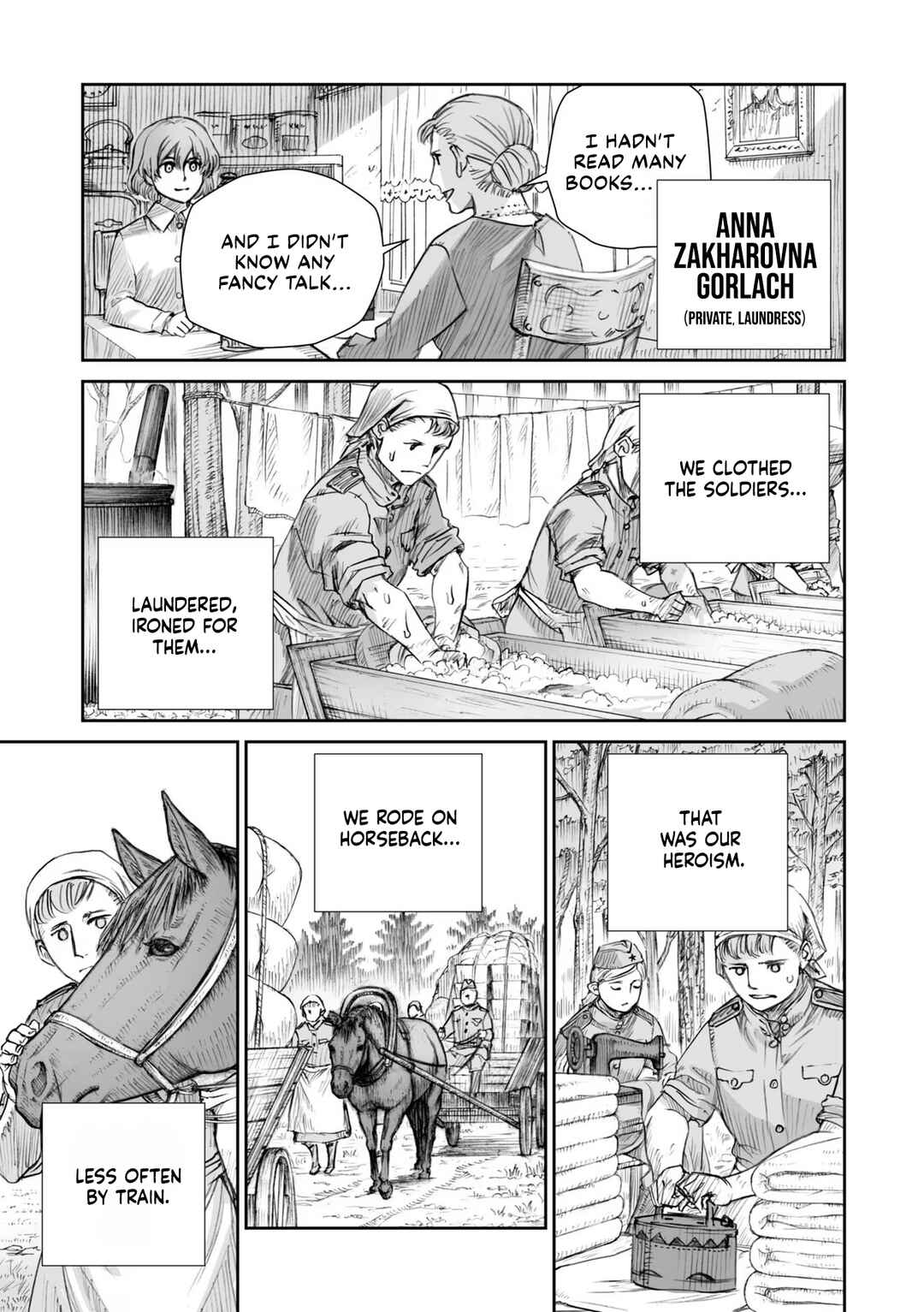 Page 9 Chapter 24 Sensou wa Onna no Kao wo Shiteinai
