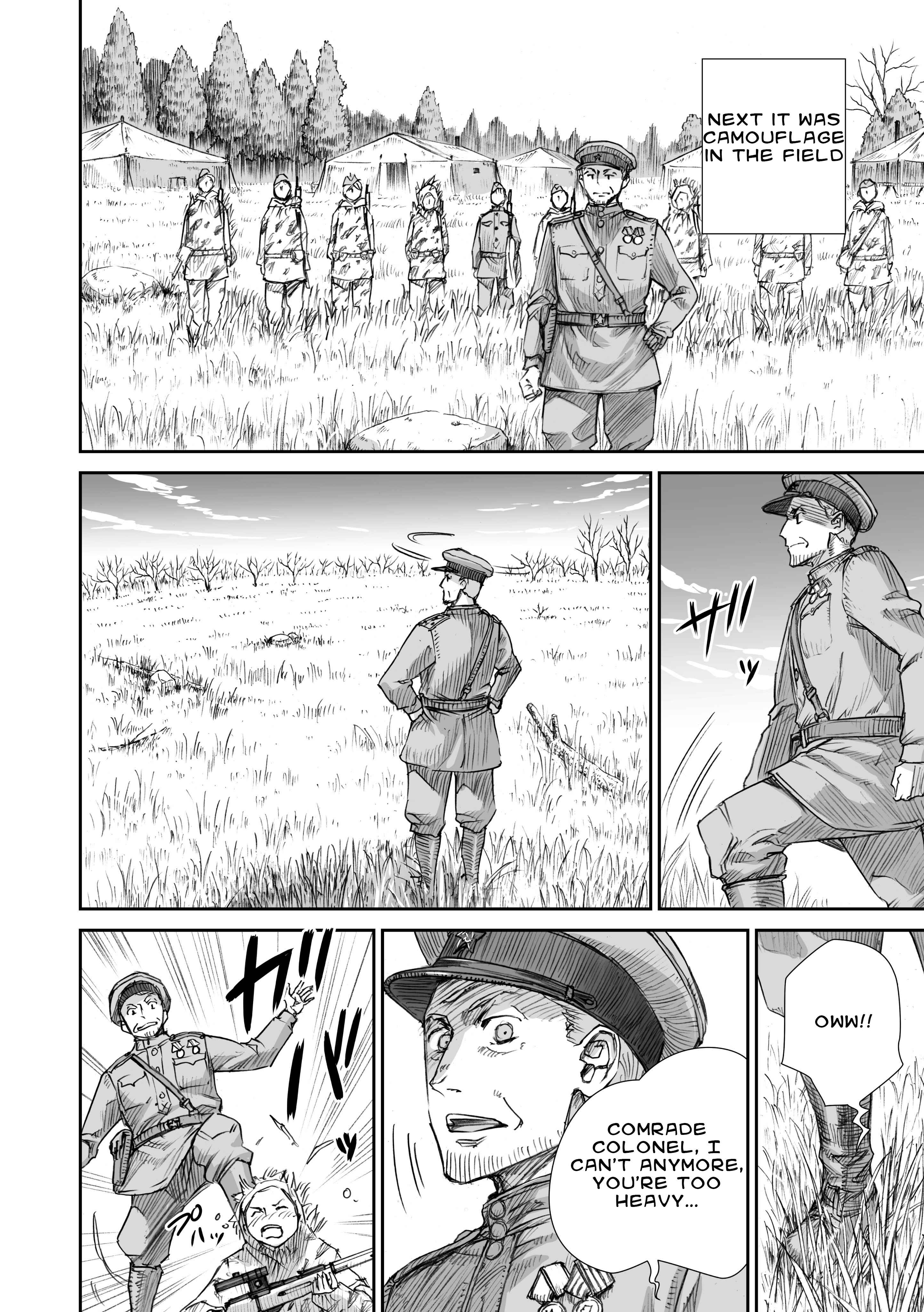 Page 10 Chapter 9.2 Sensou wa Onna no Kao wo Shiteinai