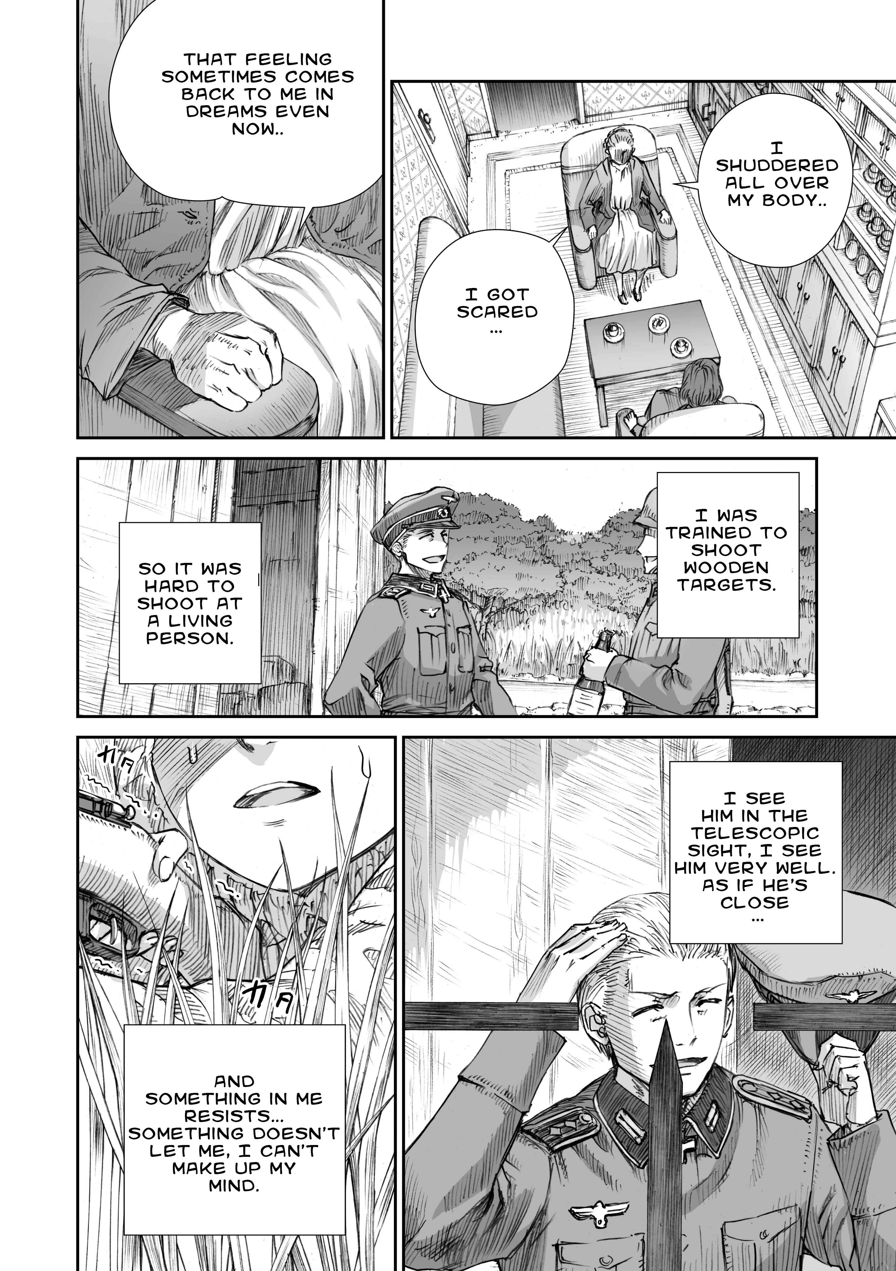 Page 16 Chapter 9.2 Sensou wa Onna no Kao wo Shiteinai