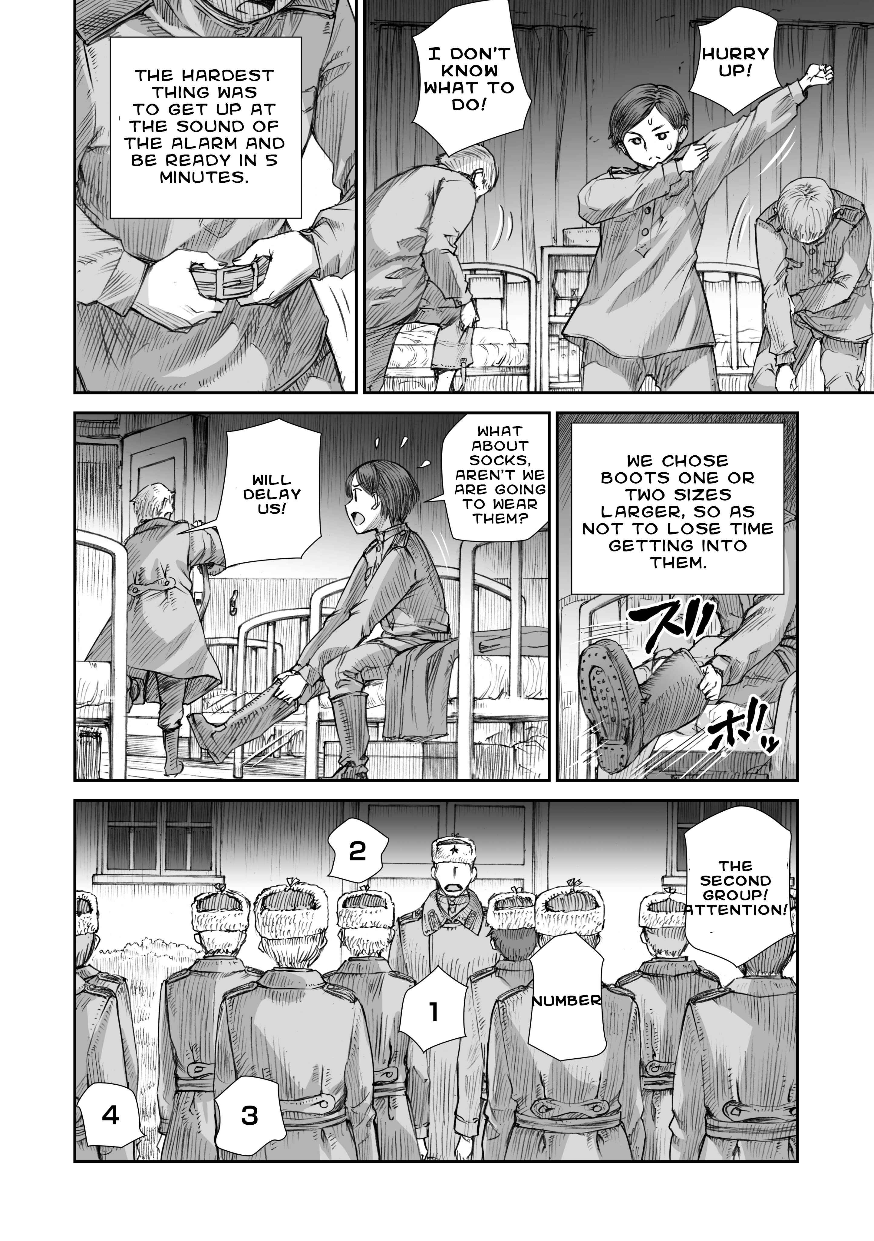 Page 2 Chapter 9.2 Sensou wa Onna no Kao wo Shiteinai