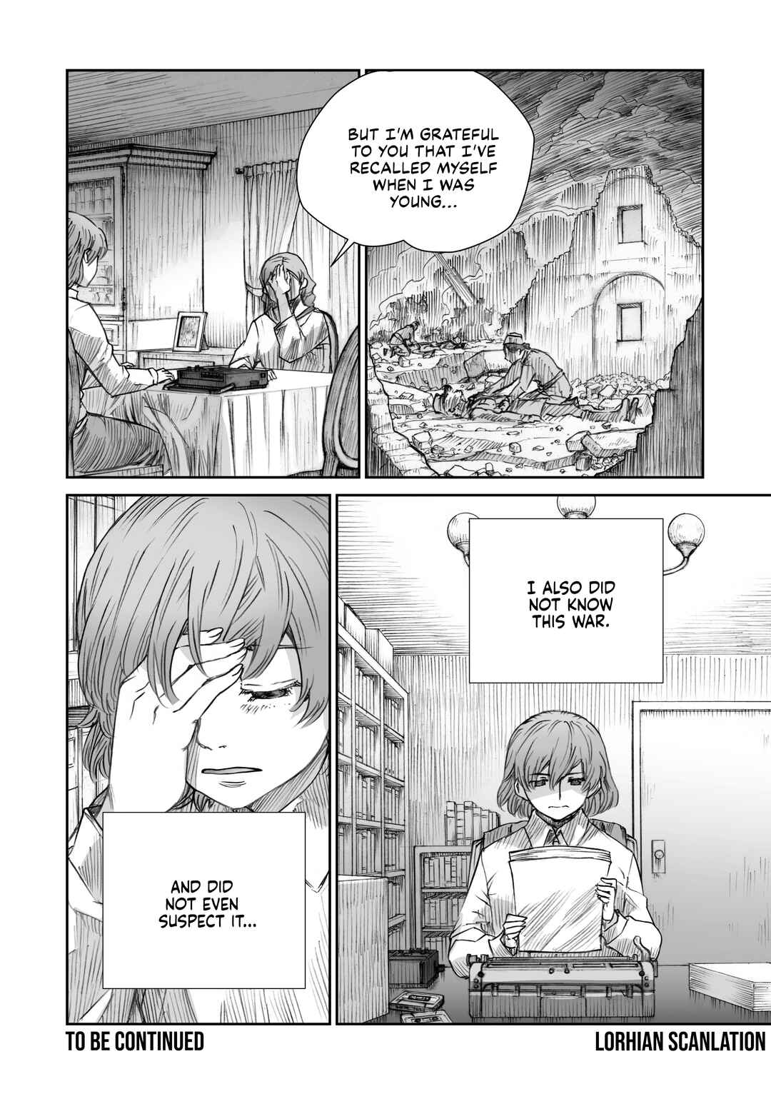 Page 12 Chapter 26 Sensou wa Onna no Kao wo Shiteinai