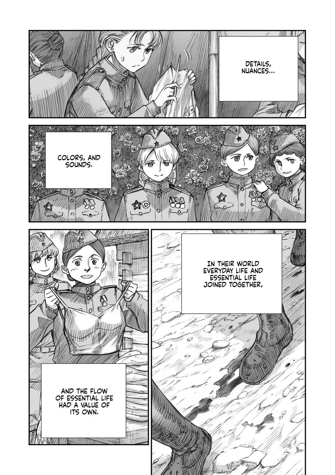 Page 8 Chapter 26 Sensou wa Onna no Kao wo Shiteinai