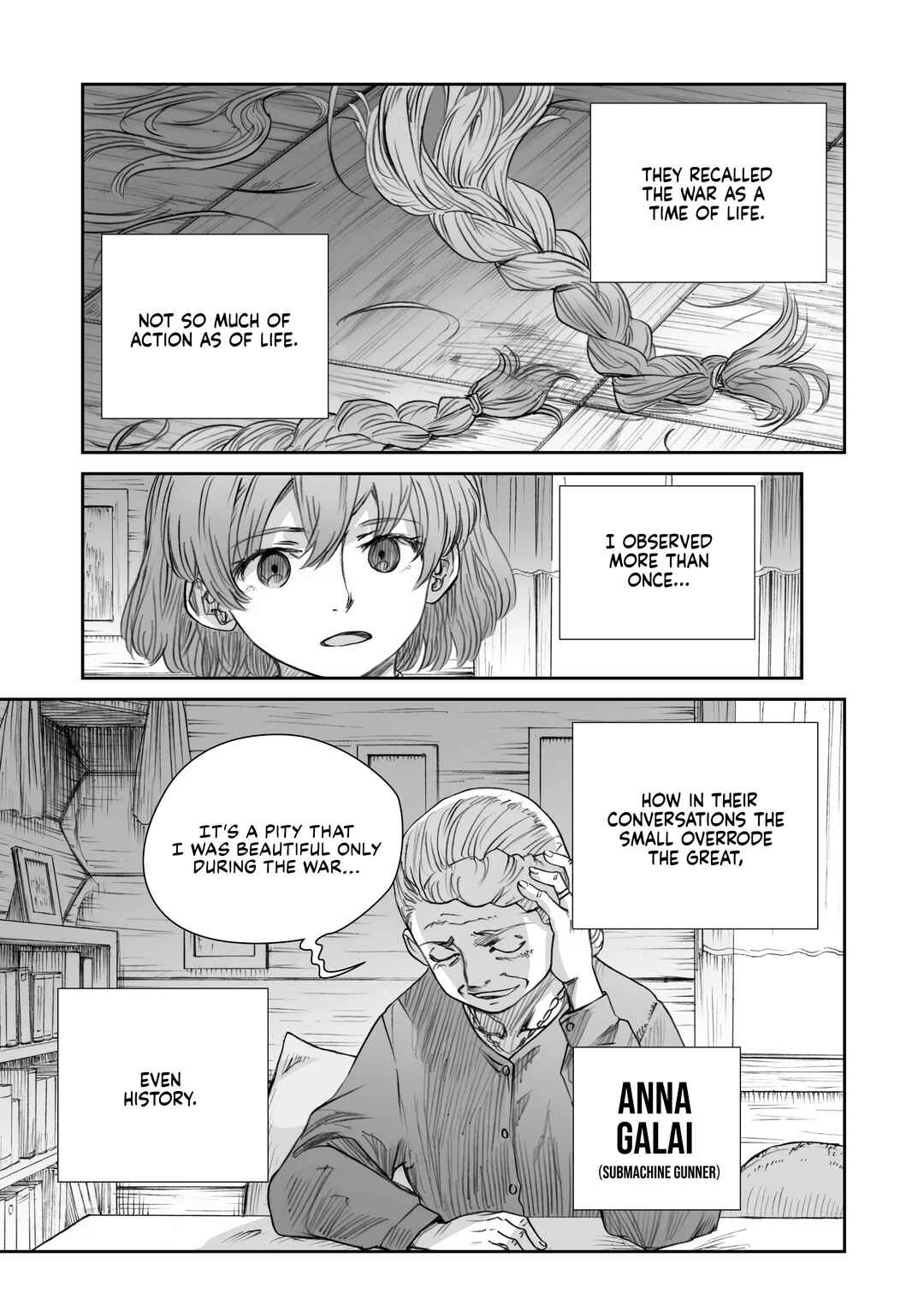 Page 9 Chapter 26 Sensou wa Onna no Kao wo Shiteinai