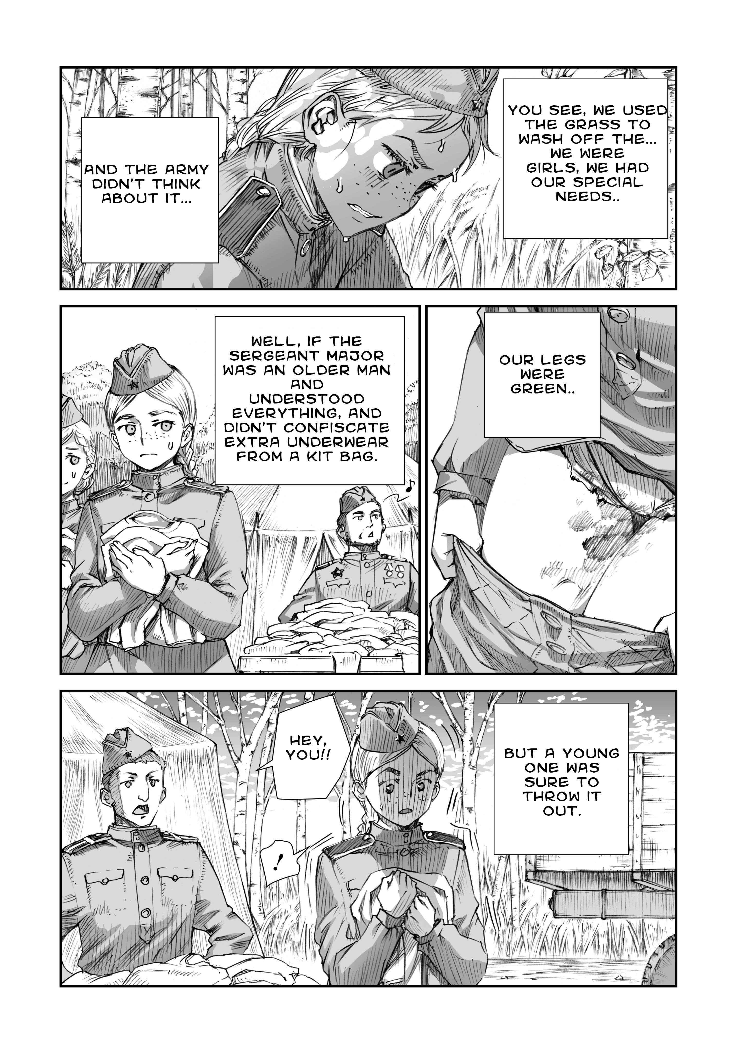 Page 6 Chapter 5 Sensou wa Onna no Kao wo Shiteinai
