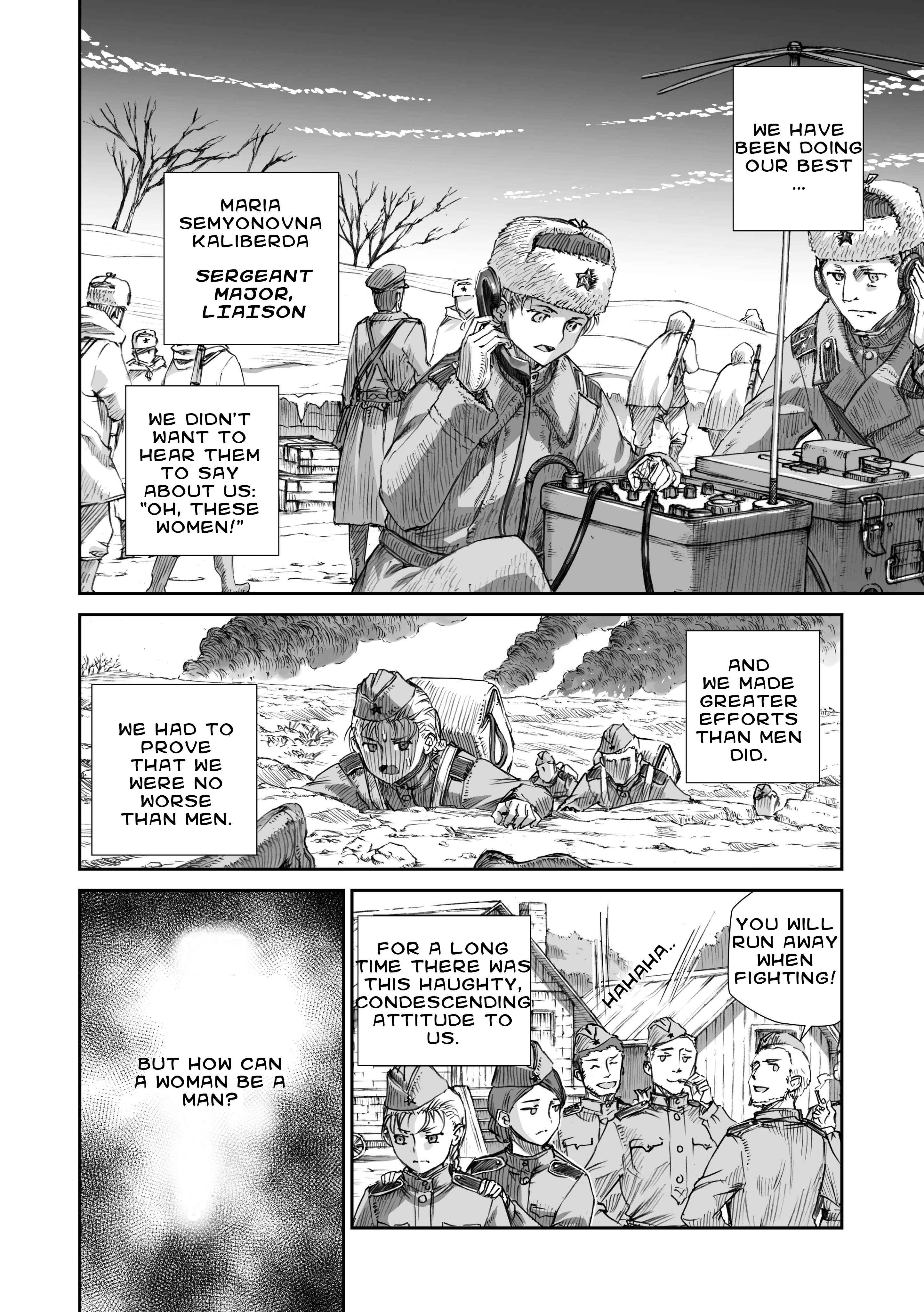 Page 8 Chapter 5 Sensou wa Onna no Kao wo Shiteinai
