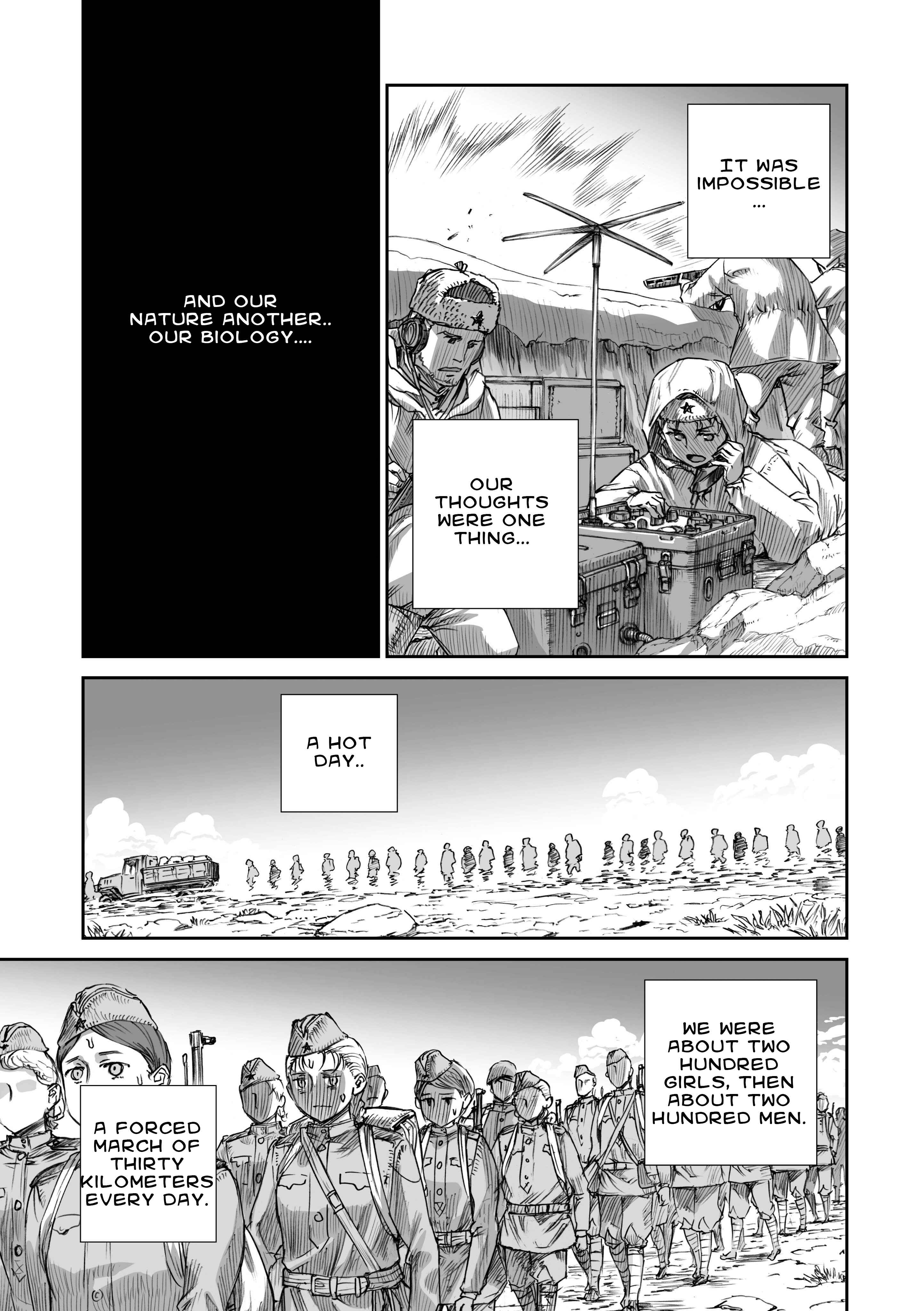 Page 9 Chapter 5 Sensou wa Onna no Kao wo Shiteinai