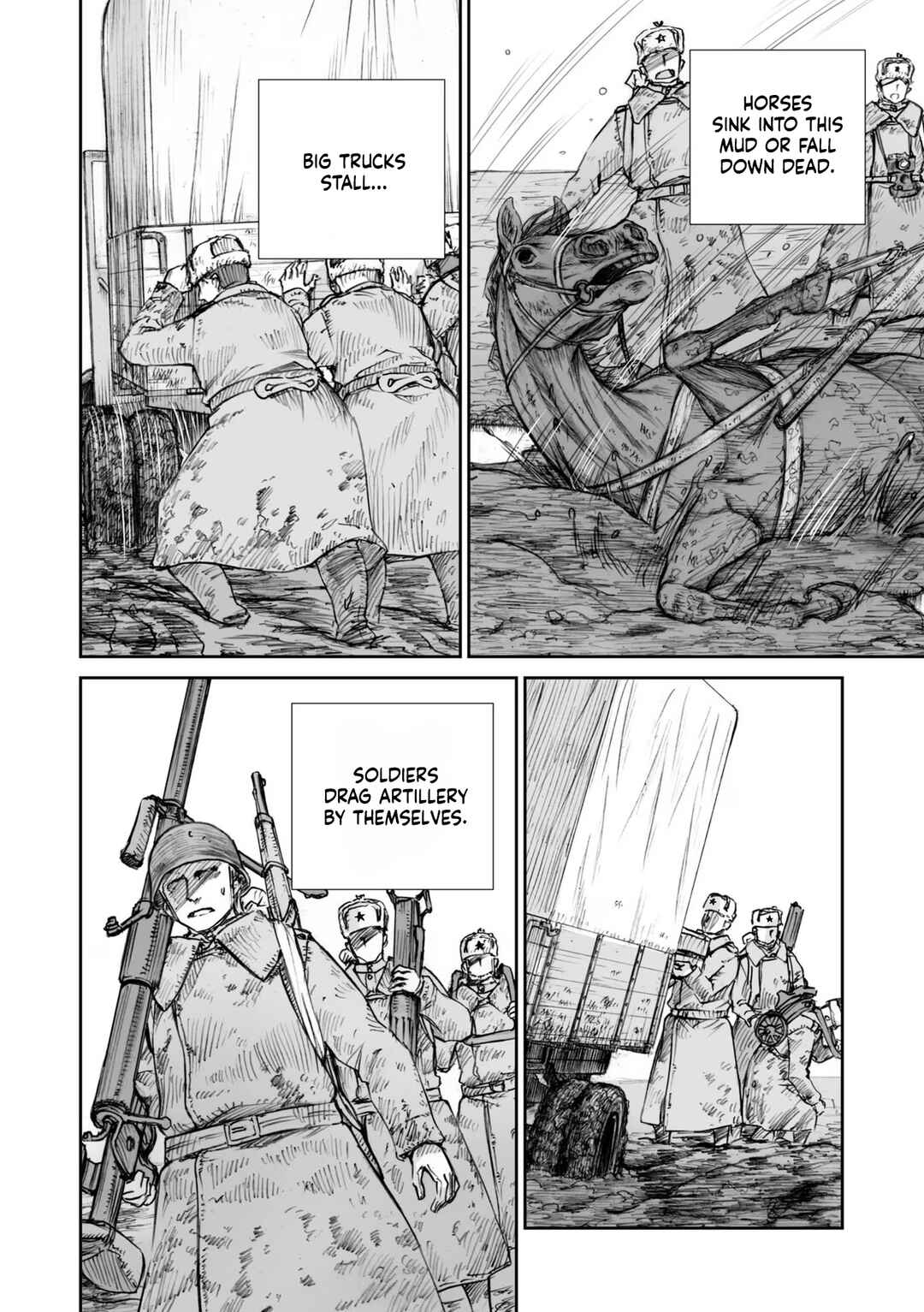 Page 4 Chapter 24.3 Sensou wa Onna no Kao wo Shiteinai