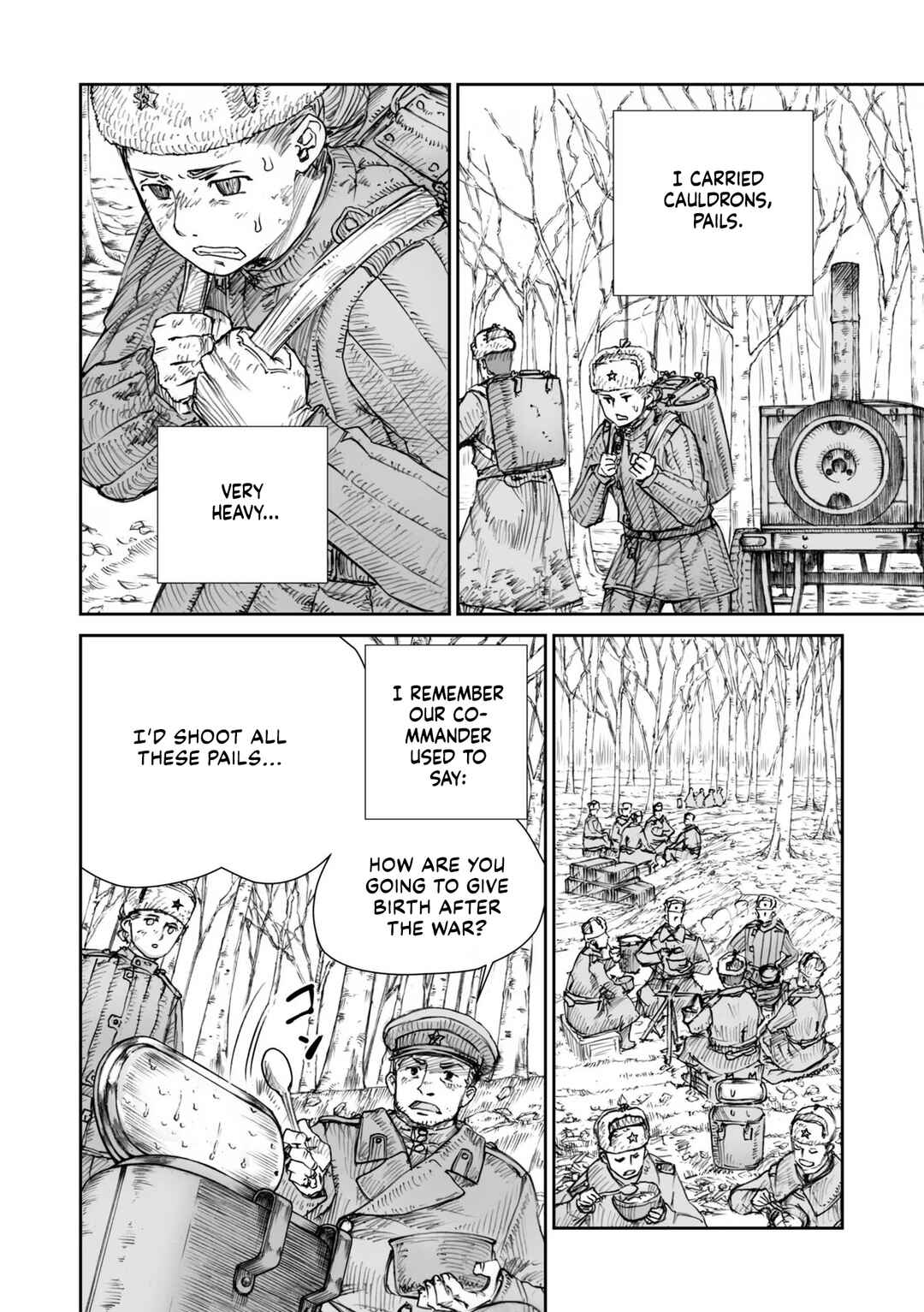 Page 8 Chapter 24.3 Sensou wa Onna no Kao wo Shiteinai