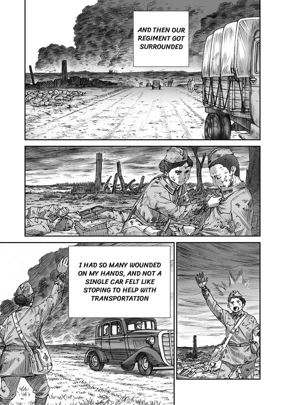 Page 11 Chapter 16 Sensou wa Onna no Kao wo Shiteinai