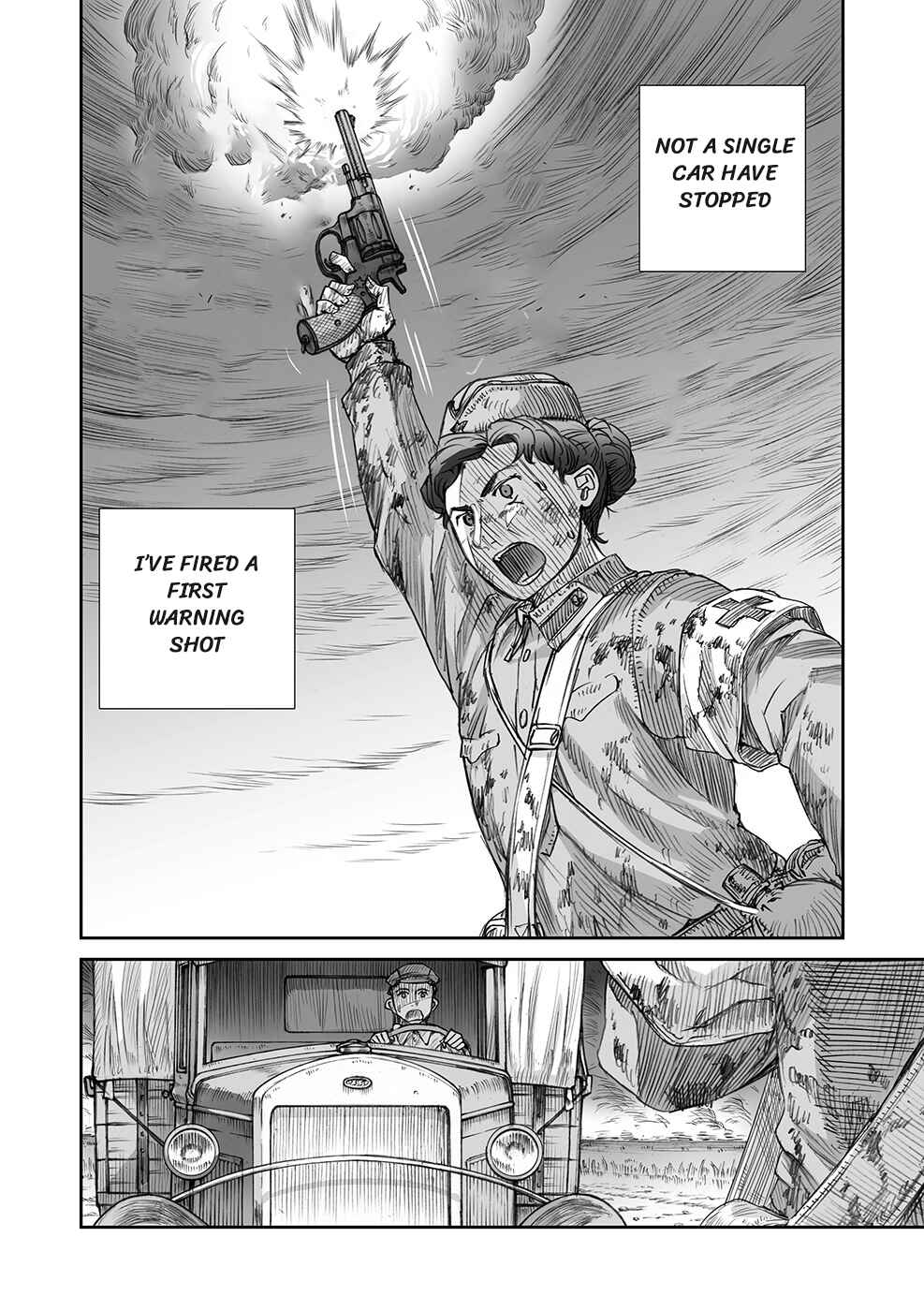 Page 14 Chapter 16 Sensou wa Onna no Kao wo Shiteinai