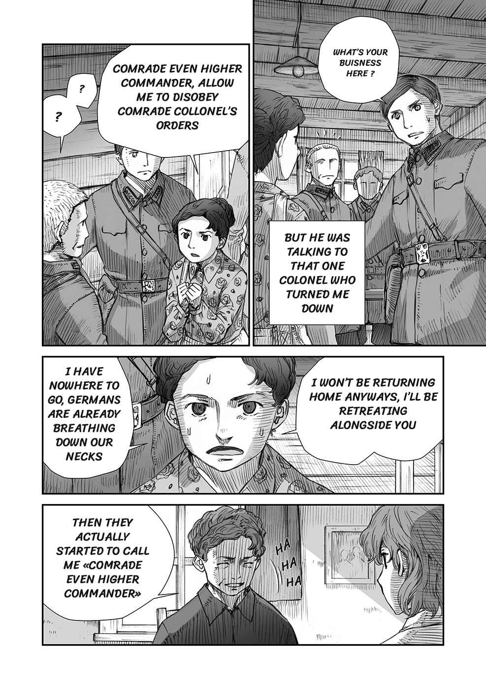 Page 4 Chapter 16 Sensou wa Onna no Kao wo Shiteinai