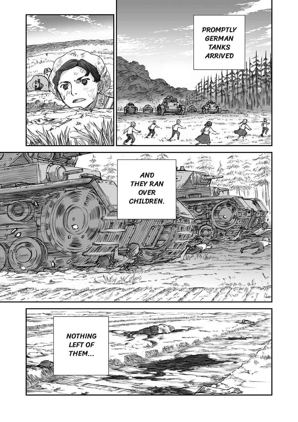 Page 9 Chapter 16 Sensou wa Onna no Kao wo Shiteinai
