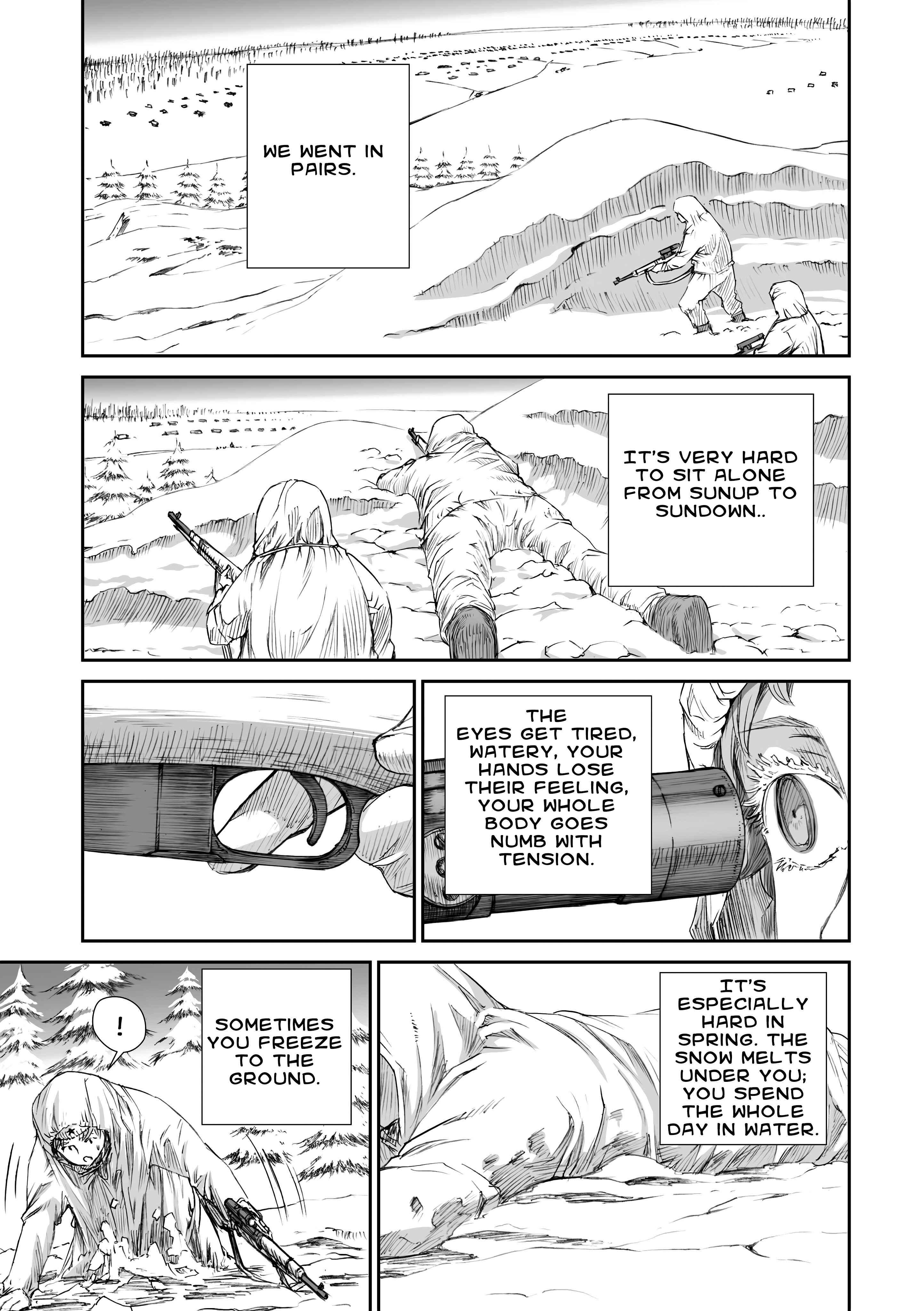 Page 13 Chapter 3 Sensou wa Onna no Kao wo Shiteinai