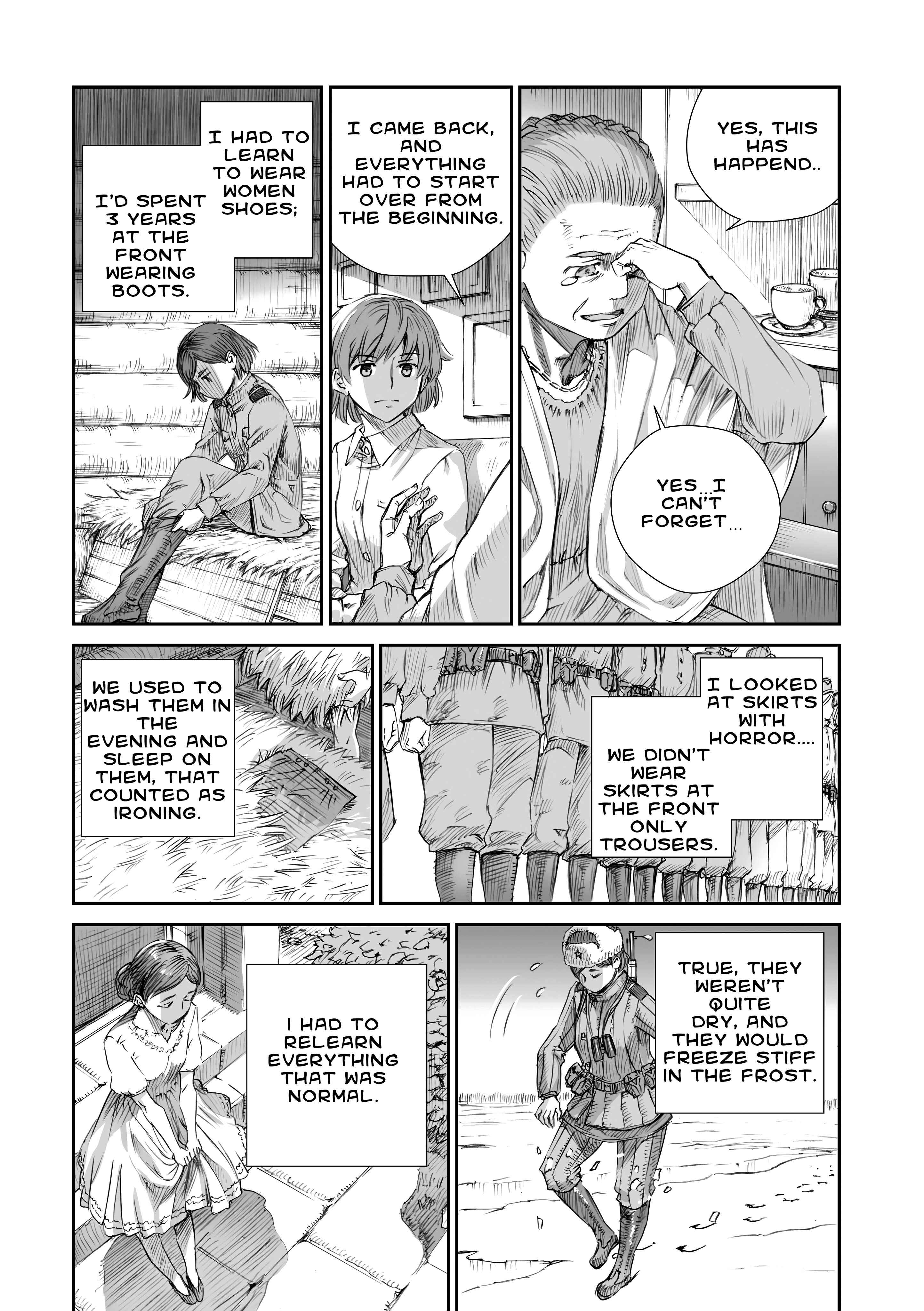 Page 23 Chapter 3 Sensou wa Onna no Kao wo Shiteinai