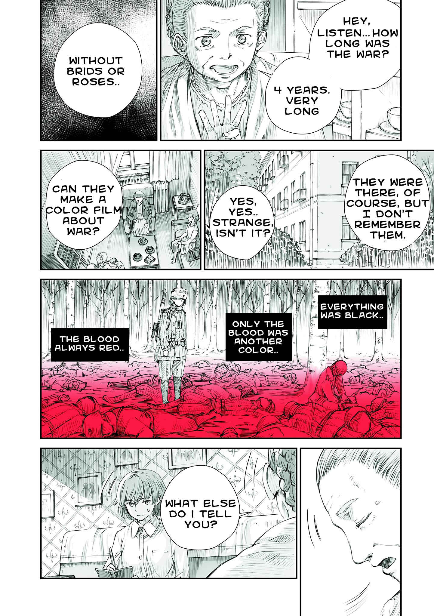 Page 24 Chapter 3 Sensou wa Onna no Kao wo Shiteinai