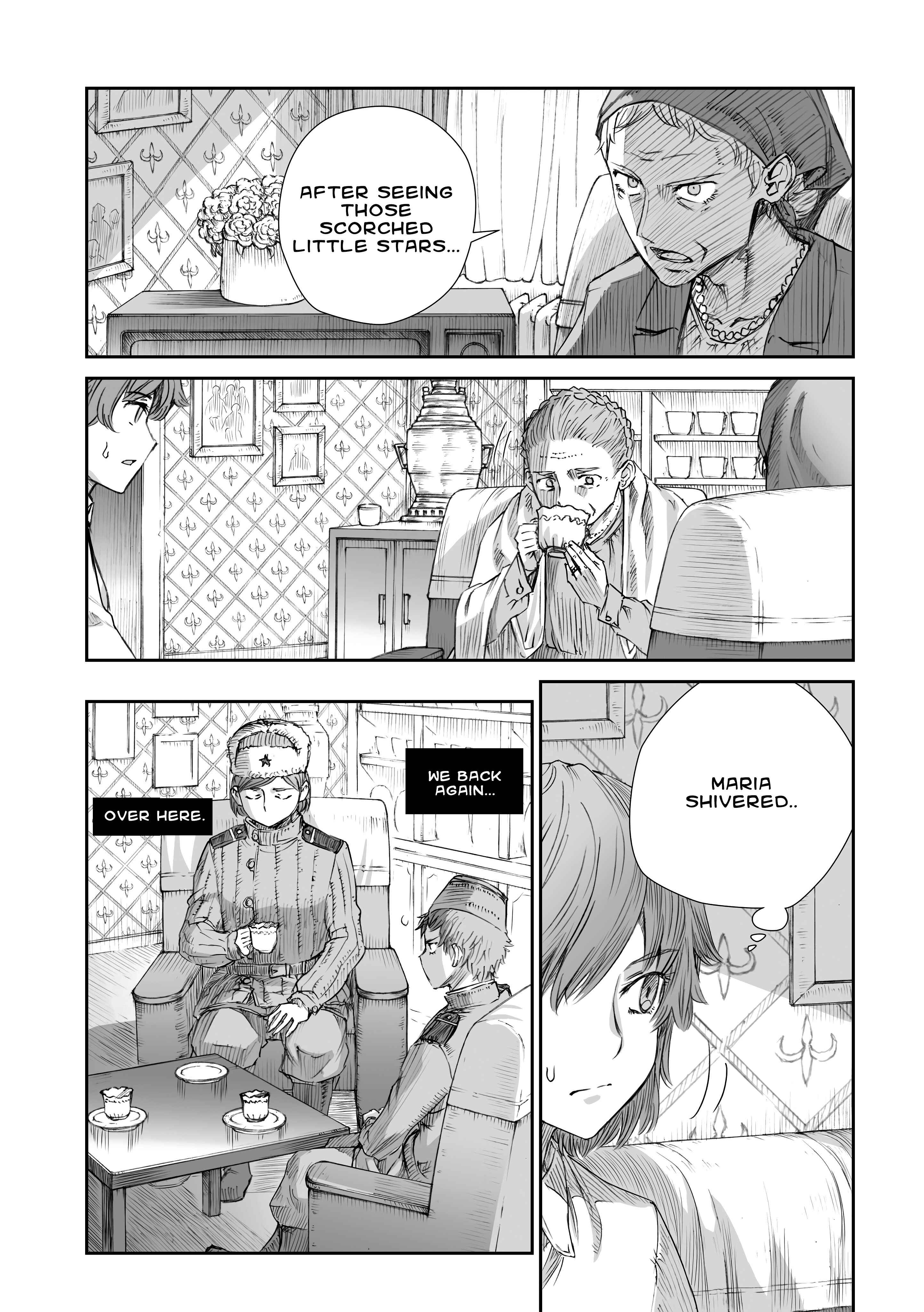Page 8 Chapter 3 Sensou wa Onna no Kao wo Shiteinai