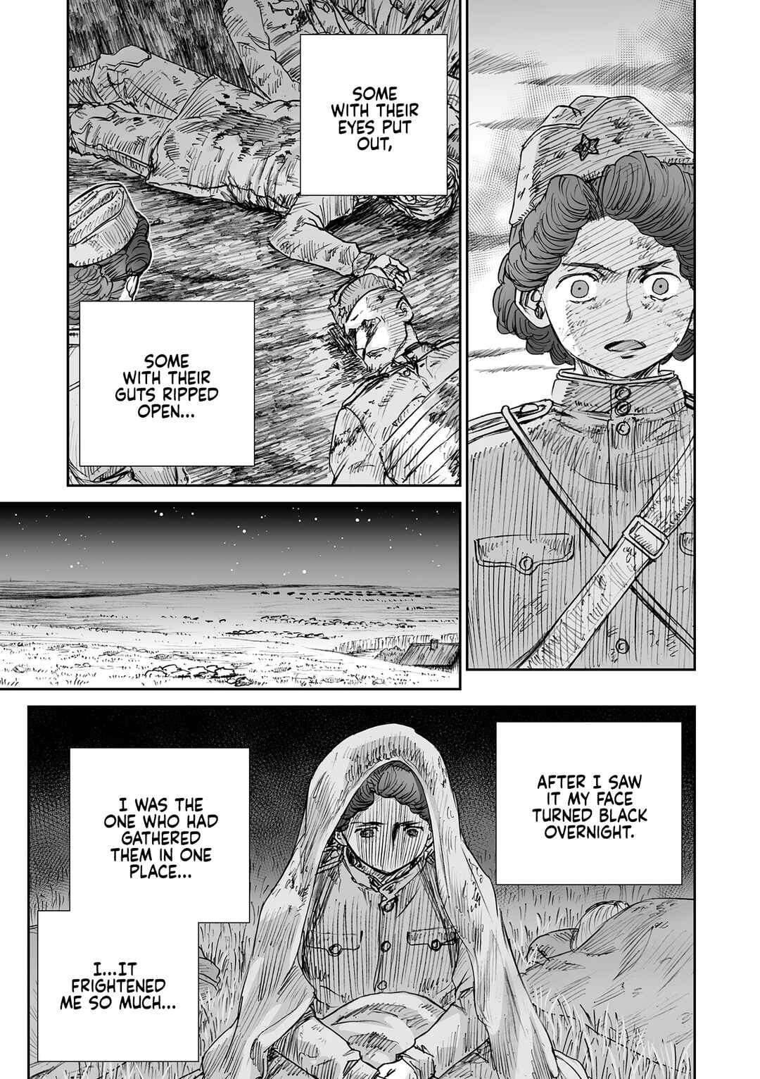 Page 11 Chapter 32.8 Sensou wa Onna no Kao wo Shiteinai
