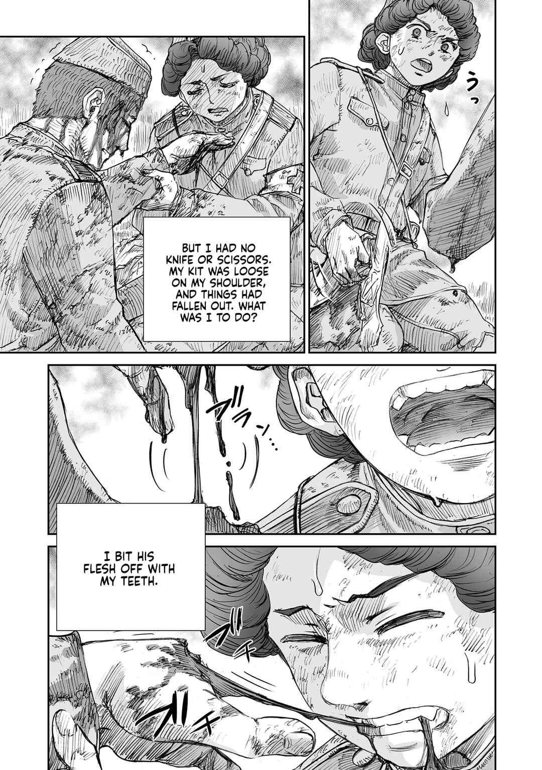 Page 5 Chapter 32.8 Sensou wa Onna no Kao wo Shiteinai