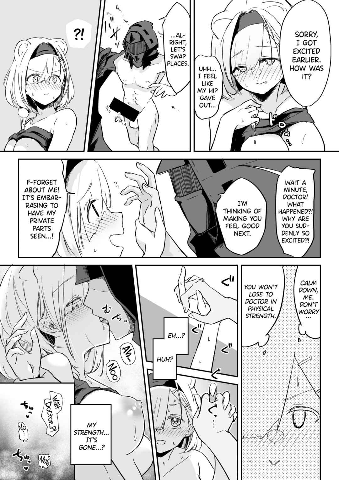 Page 10 Chapter Unknown_3f38 Arknights - Seme ni Yowai Juusou (Doujinshi)