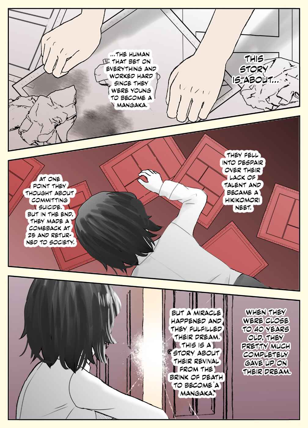 Page 5 Chapter 1 Essei Manga Matome ~30-nen Akiramezu ni Mangaka ni Natta Nīto no Ohanashi~