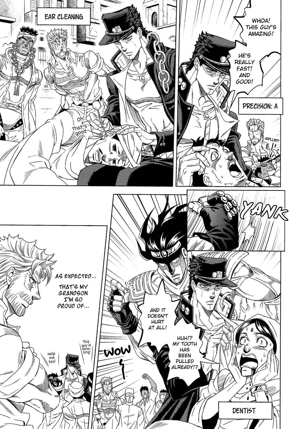 Page 14 Chapter Unknown_9c44 JoJos Bizarre Adventure - JoJos Group, Working in India (Doujinshi)