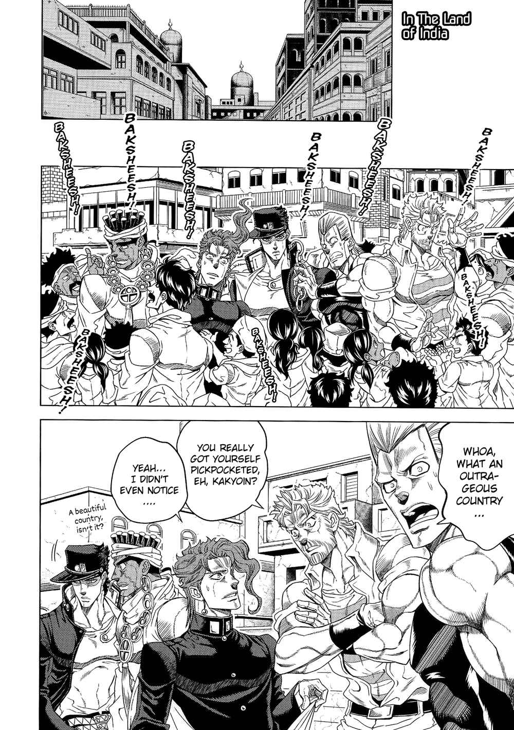 Page 3 Chapter Unknown_9c44 JoJos Bizarre Adventure - JoJos Group, Working in India (Doujinshi)