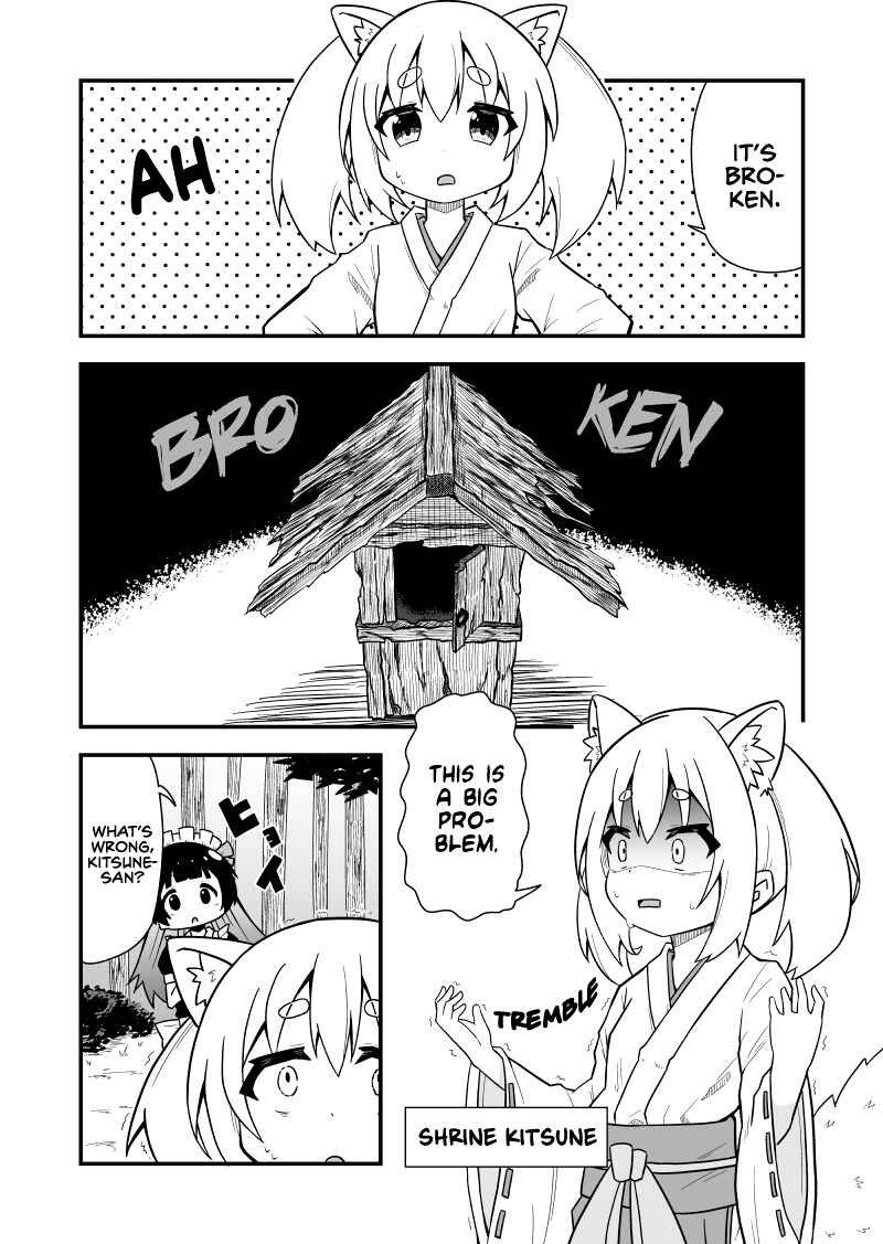 Page 1 Chapter 1 Kemomimi Miko-san