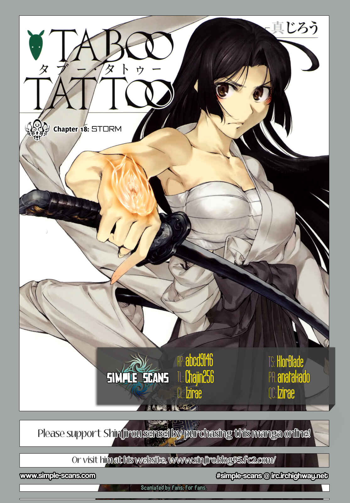 Page 1 Chapter 18 Taboo-Tattoo