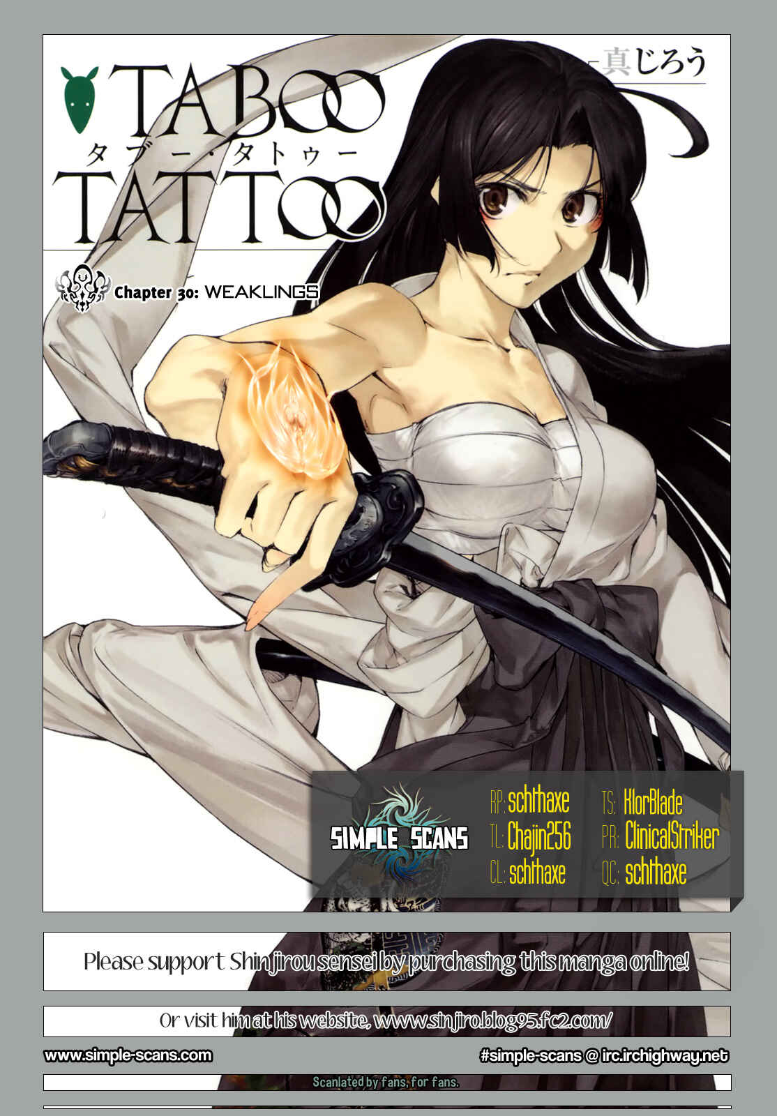 Page 1 Chapter 30 Taboo-Tattoo