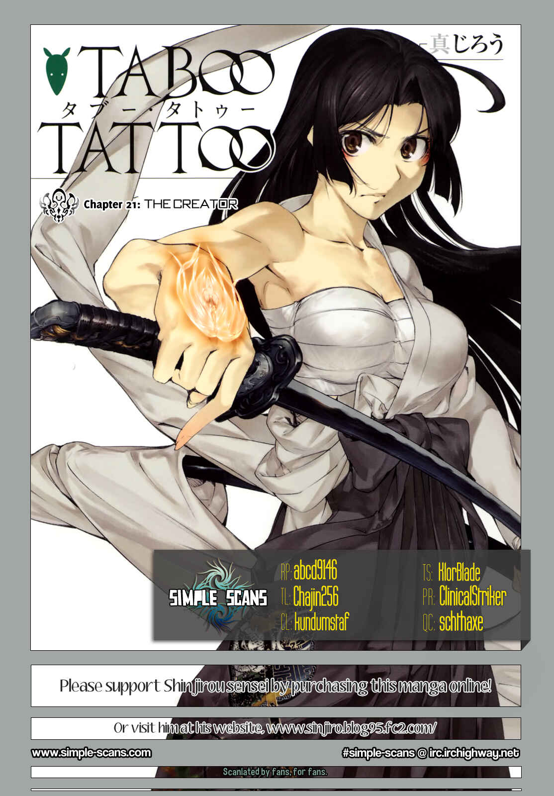Page 29 Chapter 21 Taboo-Tattoo