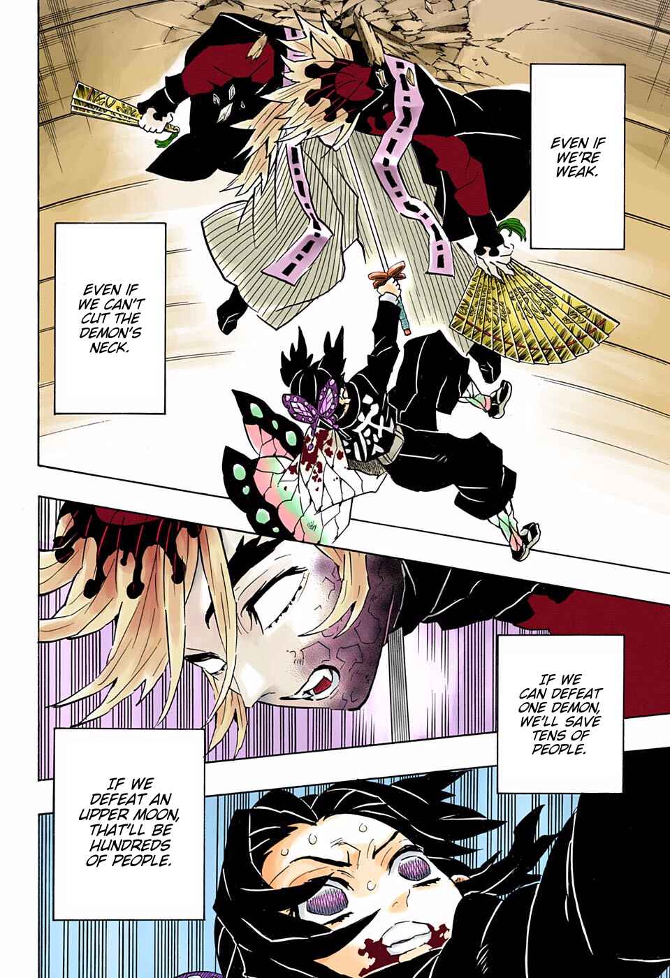 Page 4 Chapter 143 Demon Slayer: Kimetsu no Yaiba (Official Colored)