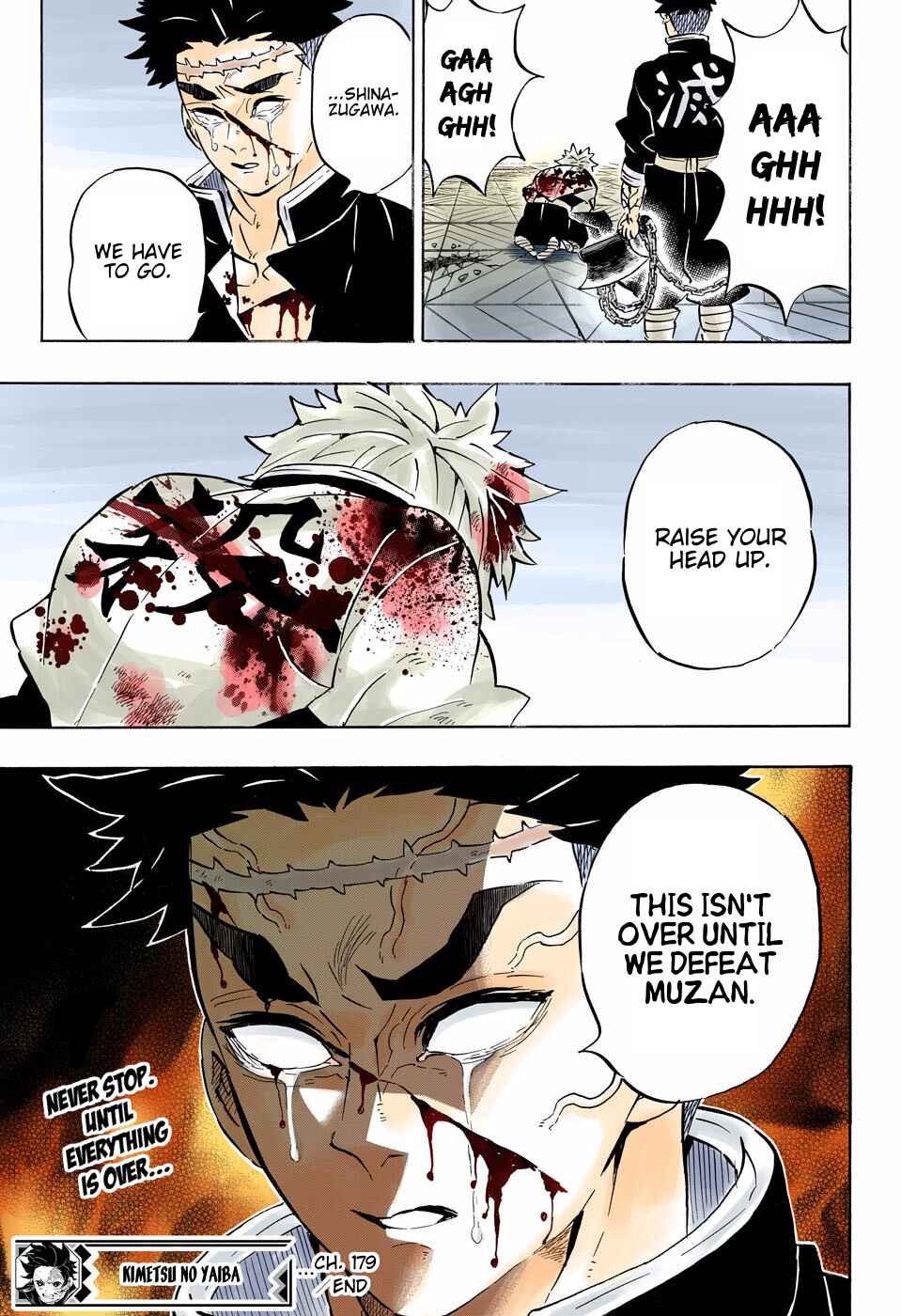 Page 19 Chapter 179 Demon Slayer: Kimetsu no Yaiba (Official Colored)