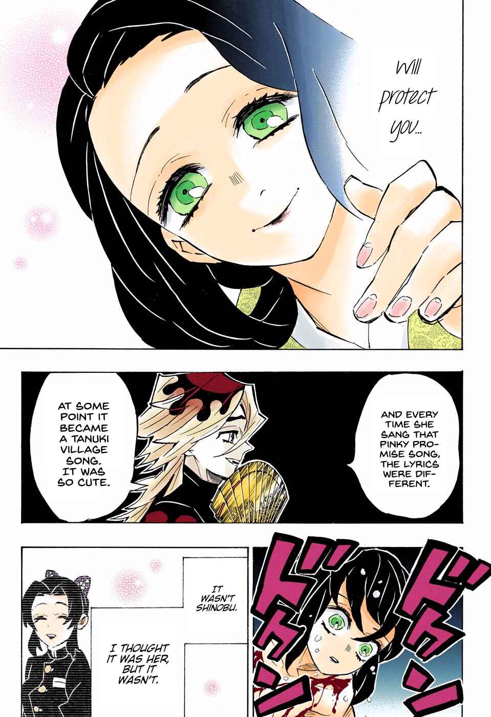 Page 11 Chapter 160 Demon Slayer: Kimetsu no Yaiba (Official Colored)