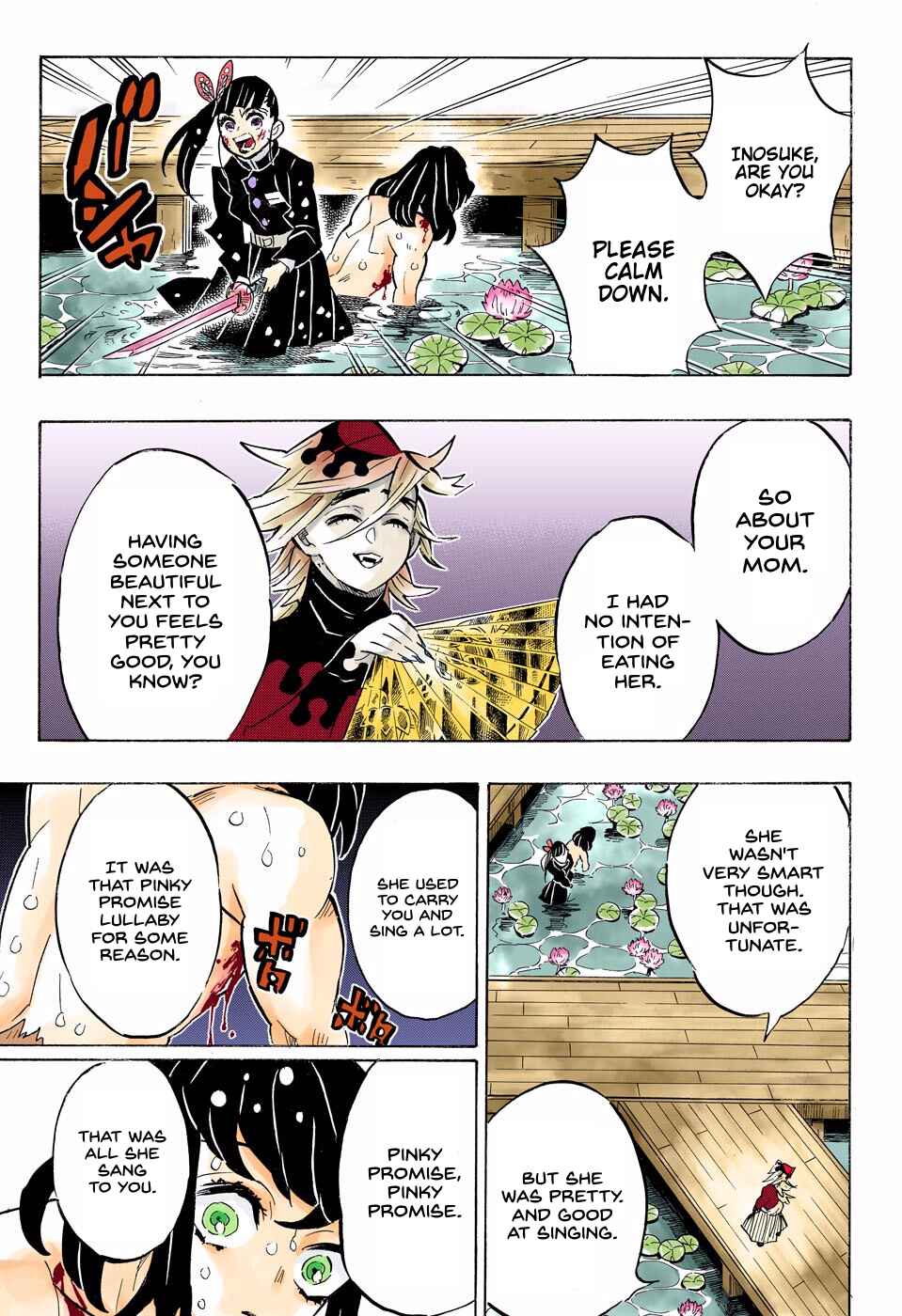 Page 9 Chapter 160 Demon Slayer: Kimetsu no Yaiba (Official Colored)