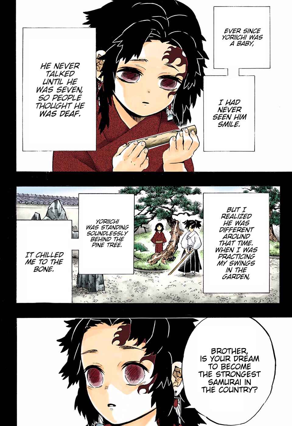 Page 4 Chapter 177 Demon Slayer: Kimetsu no Yaiba (Official Colored)