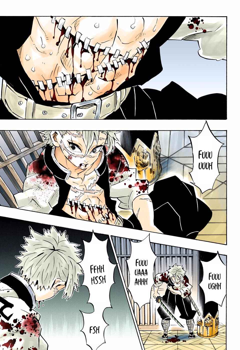 Page 15 Chapter 170 Demon Slayer: Kimetsu no Yaiba (Official Colored)