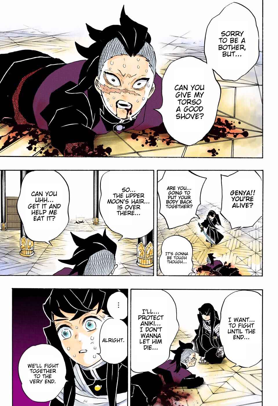 Page 5 Chapter 170 Demon Slayer: Kimetsu no Yaiba (Official Colored)
