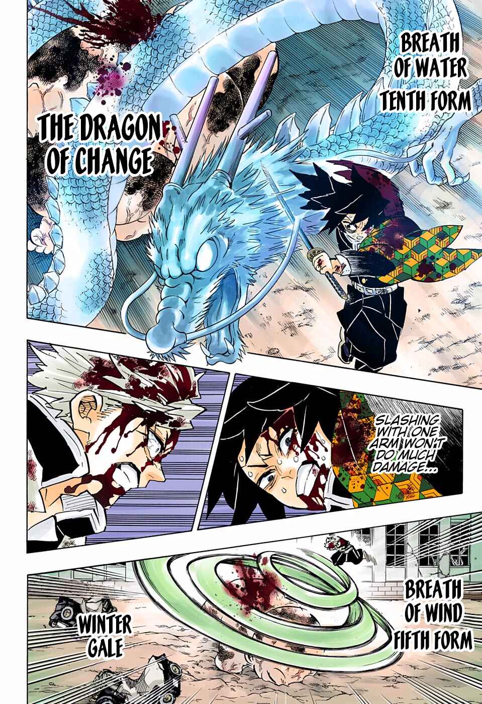Page 16 Chapter 199 Demon Slayer: Kimetsu no Yaiba (Official Colored)