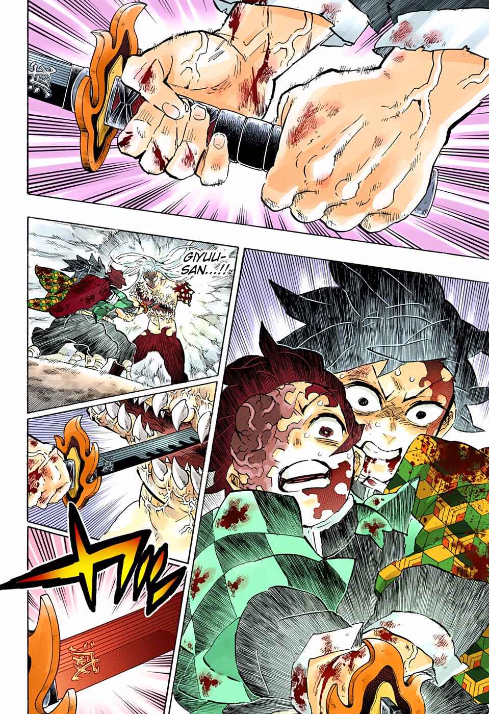 Page 4 Chapter 199 Demon Slayer: Kimetsu no Yaiba (Official Colored)