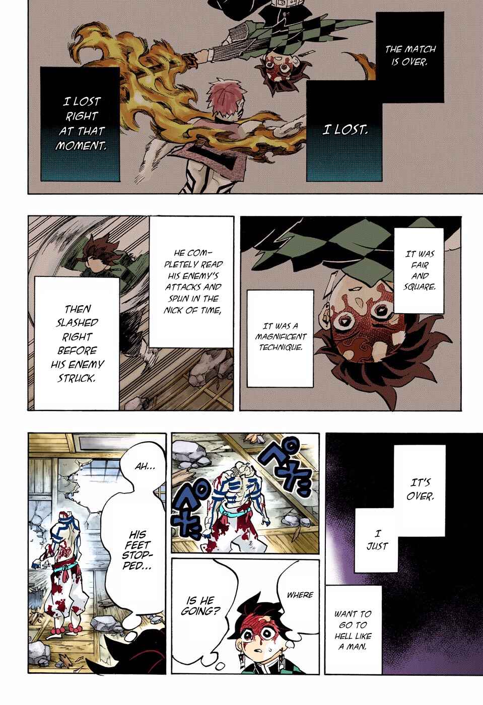 Page 14 Chapter 156 Demon Slayer: Kimetsu no Yaiba (Official Colored)