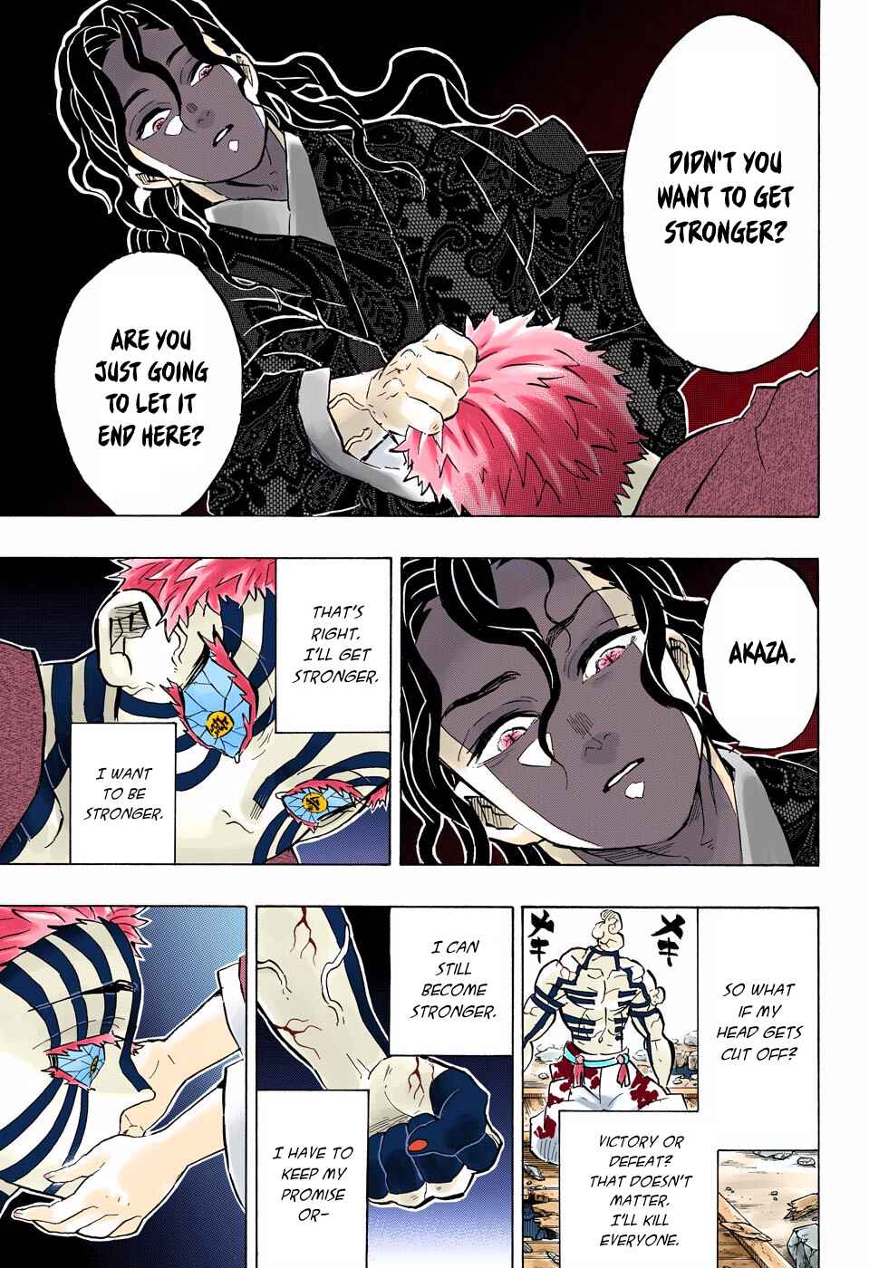 Page 17 Chapter 156 Demon Slayer: Kimetsu no Yaiba (Official Colored)