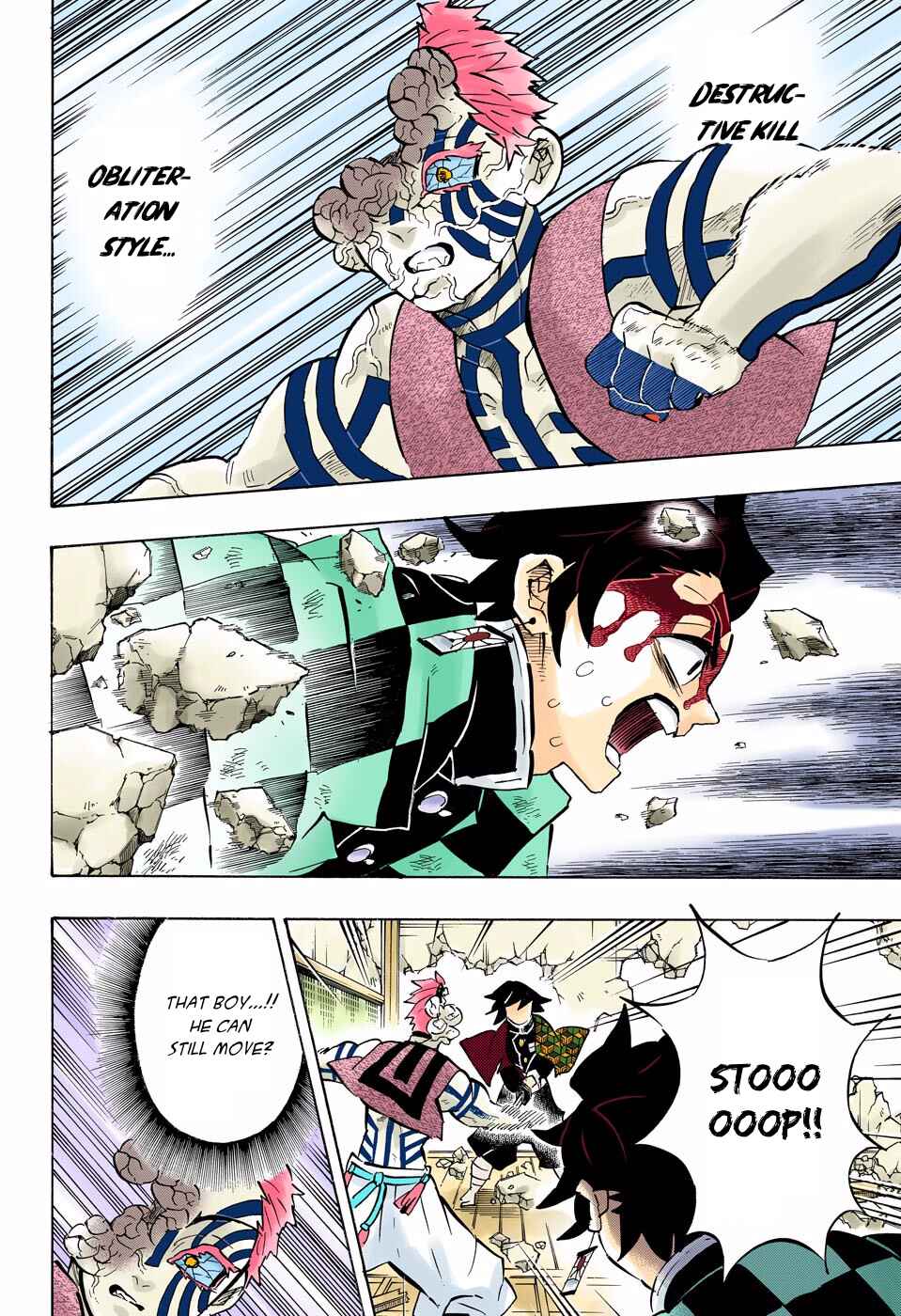 Page 4 Chapter 156 Demon Slayer: Kimetsu no Yaiba (Official Colored)