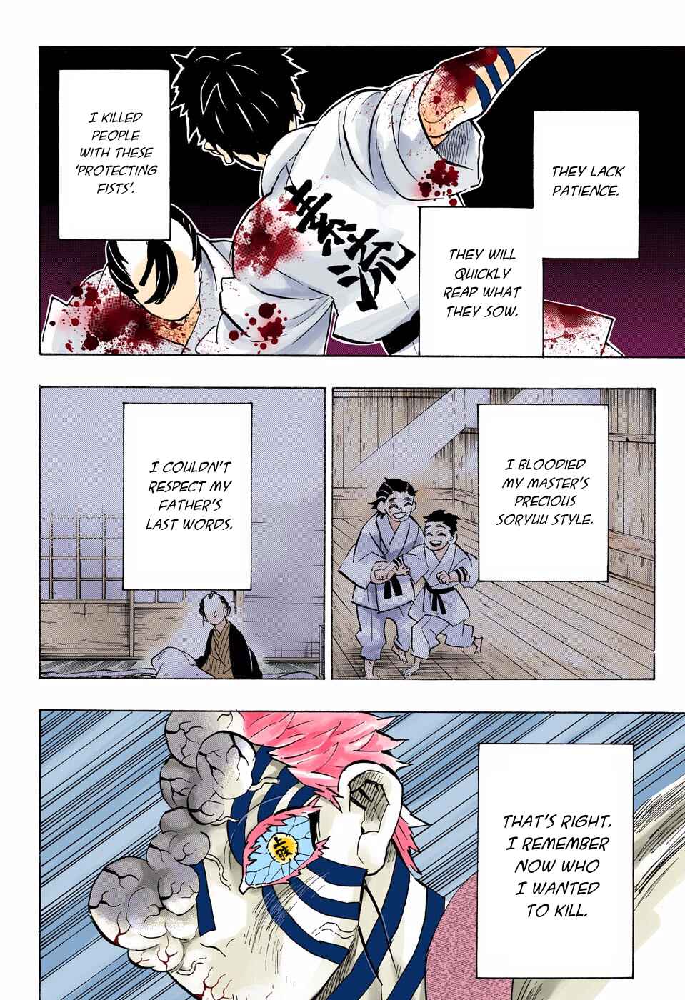 Page 8 Chapter 156 Demon Slayer: Kimetsu no Yaiba (Official Colored)