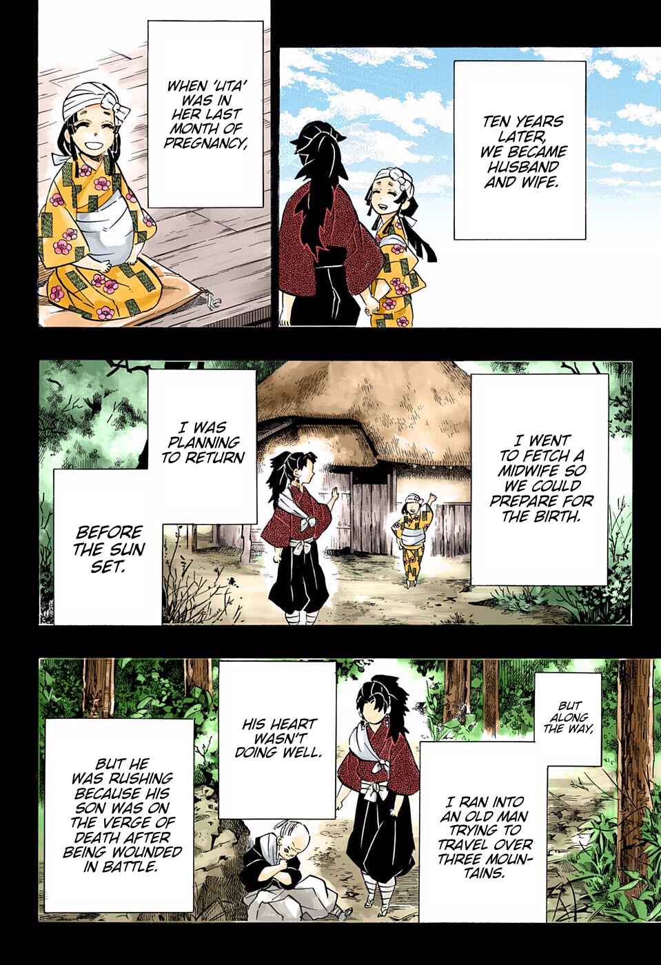 Page 14 Chapter 186 Demon Slayer: Kimetsu no Yaiba (Official Colored)