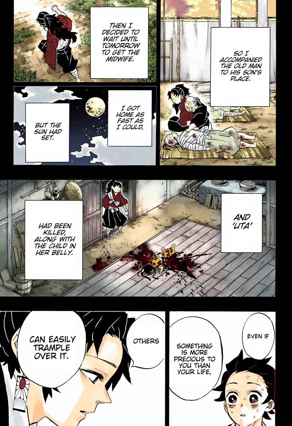 Page 15 Chapter 186 Demon Slayer: Kimetsu no Yaiba (Official Colored)
