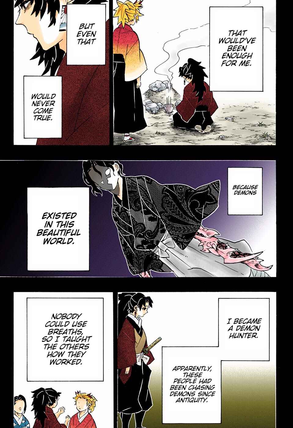 Page 17 Chapter 186 Demon Slayer: Kimetsu no Yaiba (Official Colored)
